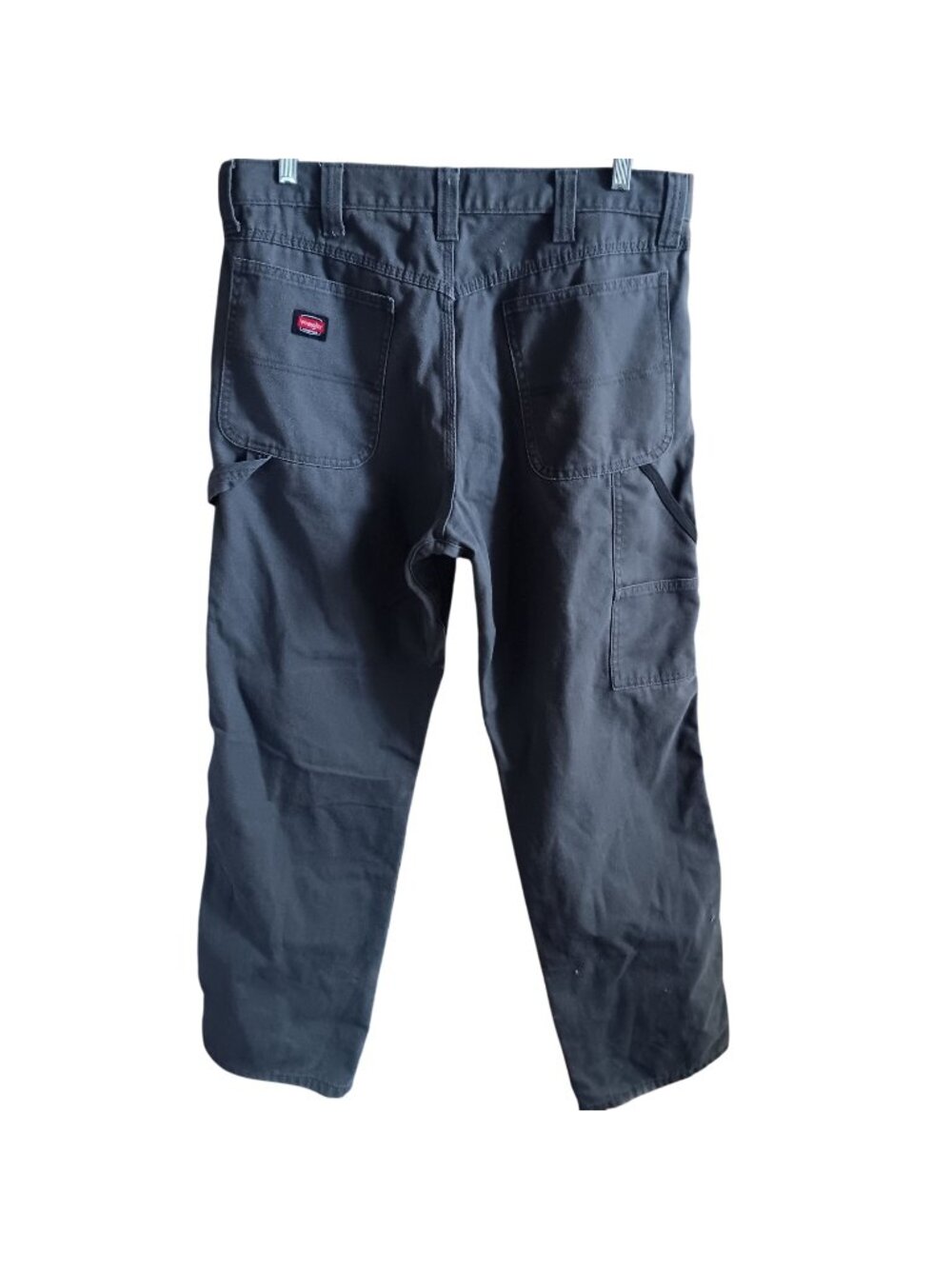 34x32 Wrangler Mens Carpenter Jeans Y2K  Gray Denim/Canvas Bangladesh